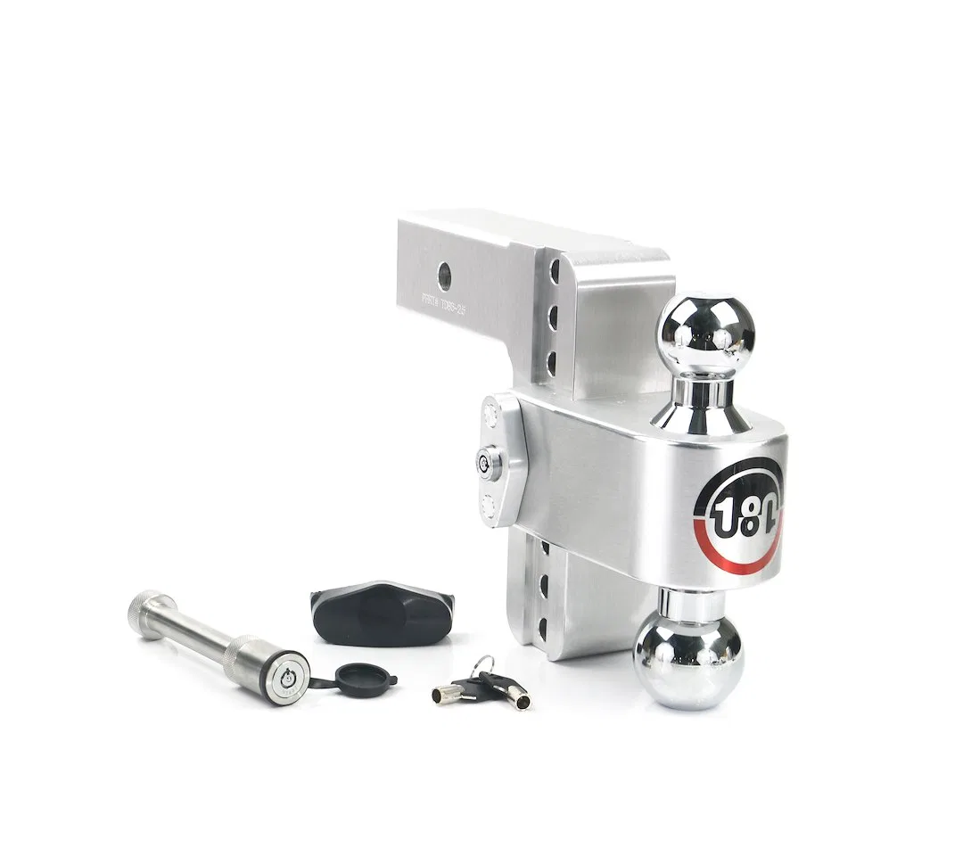 CTB6-2.5-KA – WEIGH SAFE Trailer Hitch Ball Mount, Fits 2-1/2 Inch Receiver 18500 Gross Trailer Weight Turnover Adjus...